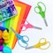 Westcott For Kids Scissors Teacher's Pack, Rounded Tip, 5" Long, 1.75" Cut Length, Straight Assorted, PK12 13140 - alternate 3