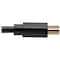 Tripp Lite MINI DISPLAYPORT TO DISPLAYPORT CABLE M/M, 4K X 2K 4096 X 2160  60HZ, BLACK, 6 P583-006-BK - alternate 6