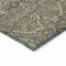 Homeroots 8' X 10' Pewter Floral Washable Indoor Outdoor Area Rug 607353 - alternate 5