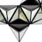 Homeroots 42" X 24" X 6" Black Diamante Wooden - Wall Decor 274527 - alternate 3