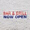 Signmission Bar and Grill Now Open, 48 Inch x 120 Inch, Vinyl Banner B-120-30478 - alternate 5