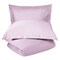Homeroots Lilac King 100% Cotton 300 Thread Count Washable Duvet Cover Set 528538 - alternate 1