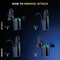 Maximm 15 Ft. 16/3 Black 1-Outlet 360 Deg. Rotating Plug Extension Cord with Lighted Hook ADW-360-S215-BH - alternate 5