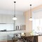 Vaxcel VAXCEL Huntley 1 Light Bronze Farmhouse Schoolhouse Pendant White Glass P0243 - alternate 5
