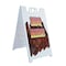Signmission Bbq Ribs, A-Frame & 2 Decals Installed, Heavy-Duty Plastic Frame SBHD-D-2436-Bbq Ribs - alternate 1