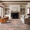 World Rug Gallery Black Traditional Flat Pile Rug - Washable and Pet Friendly, Non-Slip Surface 9 ft x 12 ft WR171BLACK9X12 - alternate 1