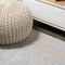 Jonathan Y Rosalia Cottage Medallion Ivory/Gray 3 ft. x 5 ft. Area Rug MDP401B-3 - alternate 6