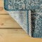Jonathan Y Tela Bohemian Textured Weave Floral Teal/Gray 3 ft Square Indoor/Outdoor Area Rug SMB100C-3SQ - alternate 7