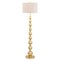 Jonathan Y Adriana 62.5" Contemporary Transitional Metal LED Floor Lamp, Gold Painting JYL5048A - alternate 1