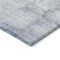 Homeroots 5' X 8' Blue Gray And Ivory Abstract Washable Indoor Outdoor Area Rug 603612 - alternate 7