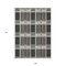 Homeroots 9' X 12' Black Gray And Brown Plaid Washable Indoor Outdoor Area Rug 597545 - alternate 9