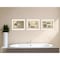 Homeroots Set Of Three Garden Bath 2 White Framed Print Bathroom Wall Art, 3PK 405690 - alternate 4