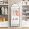Simple Deluxe 71'x26' x-Large Arch Full Length Mirror, Floor Mirror with Stand, Wall Mirror Floor Mirror with Sta 3A88MIROGZ2671BLK - alternate 6