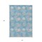 Homeroots 8' X 10' Sky Blue Gray And Ivory Polka Dot Washable Indoor Outdoor Area Rug 594283 - alternate 8