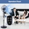 Edendirect 20 in. 3 Fan Speeds Stand Fan in Black with Adjustable Height, Remote Control and Timer IR-STAND16RC02 - alternate 9