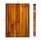 Happimess Eldridge Small 14"W x 10"D Handcrafted Acacia Wood Grain Thick Reversible Cutting Board w/Juice Gro CUT1003B - alternate 5