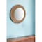 Homeroots 47" Gold Round Wood Framed Accent Mirror 372088 - alternate 5