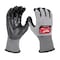 Milwaukee Tool Cut-Resistant Coated Gloves, Cut Level A3 , Dipped , Polyurethane , Smooth , L ( 9 ) 1 PR 48-73-8732 - alternate 1