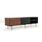 Homeroots 67in Brown And Black Enclosed Storage TV Stand 473291 - alternate 3