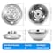 Vevor 16" Wheel Simulators Cover Stainless Steel For Ford F350 (1974-1998) 4 pcs 71604F/R - alternate 6