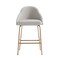 Manhattan Comfort Gracie Counter Stool  in Stone and Gold CS019-GST - alternate 6