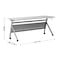 Flash Furniture Davis 72in. x 24in. HD Nesting Table w/Y-Legs, Modesty Panel, 1in. Thick Gray Tabletop, Gray Frame MT-M7224-Y-LEG-GRYGRY-GG - alternate 8