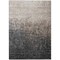 Homeroots 9' X 12' Khaki And Dark Gray Ombre Washable Indoor Outdoor Area Rug 602879 - alternate 1