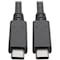 Eaton EATON USB-C Cable M/m, USB 3.2, Gen 2 10 Gbps, 5a 100w Rating U420-003-G2-5A - alternate 1