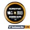 Powertec 10in Continuous Rim Diamond Saw Blade for Wet Tile Saw, Diamond Blade for Cutting - 1PK 14009 - alternate 1
