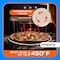 Emporio Kitchen Non-Stick Pizza Pan, 16in Carbon Steel, Perforated, White Marble Coating, Oven Safe, 2PK EMPPIZ0235 - alternate 5