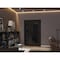 Vdomdoors Aluminum Door Iron 1601 Black Entry Steel Metal Classic Painted 48 x 80 (36+12 x 80)-Left Inswing IRON1601EXD-BLK-W36+12xH80-LH-I - alternate 5