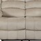 Homeroots 60in Beige Microfiber Manual Reclining Loveseat 329372 - alternate 8