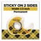 Scotch Double-Sided Permanent Tape in Handheld Dispenser, 1in Core, 0.5in x 500in, 6PK 6137H-2PC-MP - alternate 15