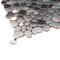 Apollo Tile Pebble Gray 12.2 in x 12.2 in Metal Polished Floor and Wall Mosaic Tile 5.17 sqft/case, 5PK APLMM8826A - alternate 8