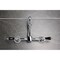 Kingston Brass Two-Handle Wall Mount Bridge Kitchen Faucet, Polished Chrome KS2441PKL - alternate 6