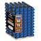 Xpose Safety Parking Block, Rubber, 4 in Height, 72 in Length, Black/Blue, Full Pallet (50pk) PBSB-6-FP50-X - alternate 1