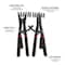 Performance Tool 16 in. Snap Ring Plier Set, Internal External Pliers, Heavy Duty, 2pc W88015 - alternate 2