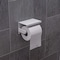 Alfi Brand White Matte Stainless Steel Toilet Paper Holder with Shelf ABTPC66-W - alternate 1