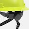 Ironwear Type 2 Class C Vented Full Brim Safety Helmet w/ Chin Strap, Lime 3969-L - alternate 7