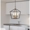 Jonathan Y Ojai 10" 3-Light Iron Classic Modern Pagoda LED Pendant Lantern, Oil Rubbed Bronze/Brass Gold JYL7601D - alternate 13