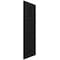 Ekena Millwork True Fit PVC San Miguel Mission Style Fixed Mount Shutters, Black, 12W x 32H, PR TFP001SM12X032BL - alternate 12