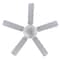Jonathan Y Cammy 52" 3-Light Traditional Transitional Iron LED CEILING FAN, Chrome JYL9710A - alternate 13