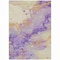 Homeroots 9' X 12' Purple And Gold Abstract Washable Indoor Outdoor Area Rug 631889 - alternate 6