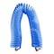Avagard 3/8 in ID x 25 ft L Water Hose, PE, EVA Tube, Blue, PE x EVA Fitting AVGRWH25FT-BL - alternate 1
