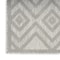 Homeroots 6' Silver And Gray Geometric Indoor Outdoor Area Rug 556299 - alternate 8