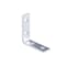 Prosource Corner Brace, 1-1/2 in L, 1-1/2 in W, 1/2 in H, Steel, Zinc-Plated, 1.8 mm Thick Material CB-B015-C4PS - alternate 1