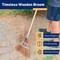 Kings County Tools Outdoor Broom Heavy Duty with Wide Brush All Natural Water & Fire-Resistant Piassava Bristles GW34M08-01 - alternate 7