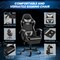 Yssoa Gaming Chair, Computer Chair with Footrest, Height Adjustable and 90 Deg-135 Deg Tilt Functio FNCHARGAME01BGFR - alternate 7