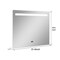 Homeroots 31" Clear Lighted Unframed Bathroom Vanity Mirror 564846 - alternate 6