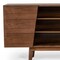 Homeroots Vintage Style Walnut Veneer Six Drawer Dresser 473107 - alternate 4